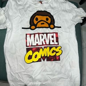 Bape Kids Marvel Comics T-shirt